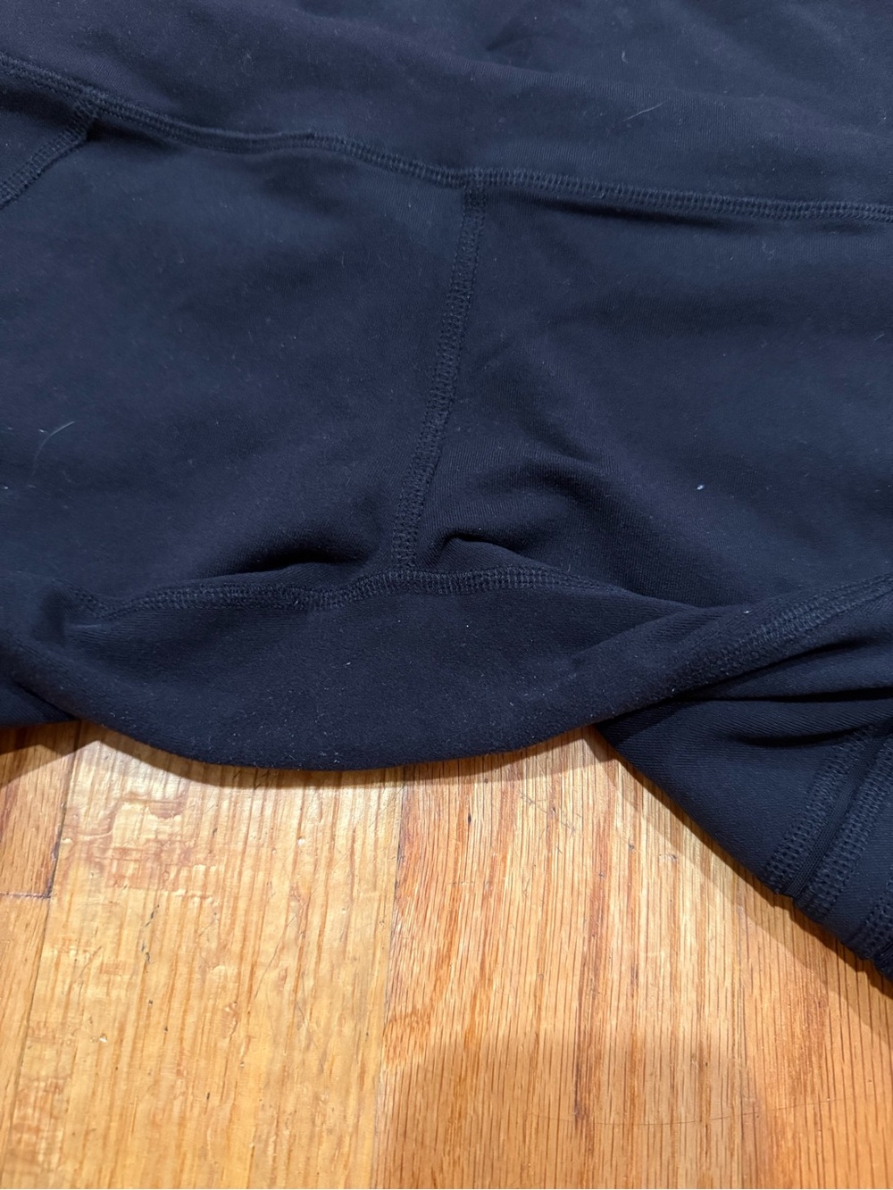 Alo Yoga High-Waist Seamless Moto Crop 21" Leggings Black M - Picture 8 of 8